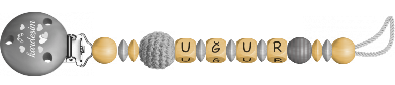 personalisierte Schnullerkette